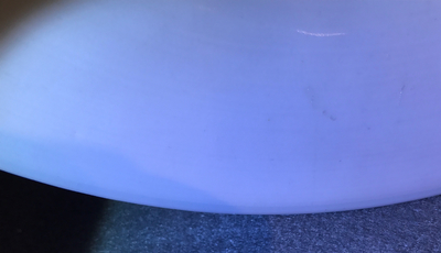 Un vase de forme yenyen en porcelaine de Chine bleu et blanc, Kangxi