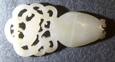 Four Chinese jade carvings, 19/20th C.