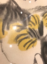 Qi Baishi (1864-1957), Melons longues et leurs vignes, encre et couleur sur papier