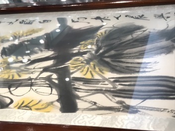 Qi Baishi (1864-1957), Melons longues et leurs vignes, encre et couleur sur papier