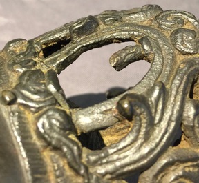 Un mod&egrave;le de Guanyin assis en bronze, Chine, Ming