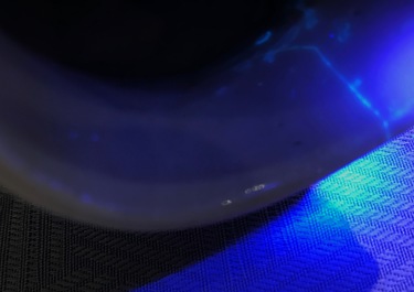 Een Chinees blauwwit vijf-delig kaststel, Kangxi