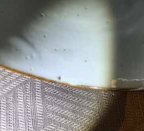 Vier paar Chinese blauwwitte en Imari-stijl kroezen, Qianlong