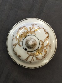 A Chinese Dutch market armorial part-tea service, Qianlong