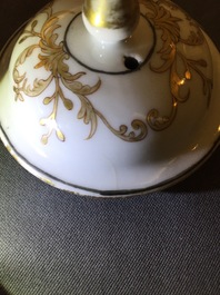 A Chinese Dutch market armorial part-tea service, Qianlong