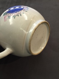 A Chinese Dutch market armorial part-tea service, Qianlong