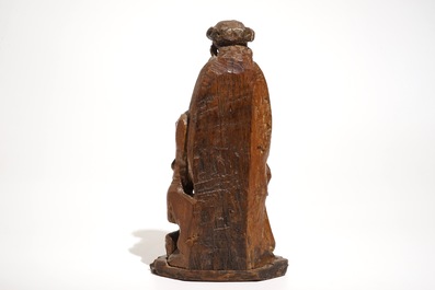 De bespotting van Christus, een gesculpteerde eiken groep, Zuidelijke Nederlanden, 15/16e eeuw