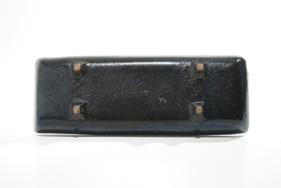 Tieberghien, Oswald (Belgium, 1936): 3 elongated trays, 2nd half 20th C.