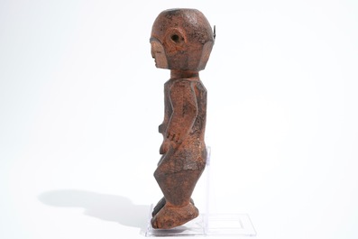 An African carved wood "Ofika" figure, Lilwa, Mbole, Congo, 1st half 20th C.