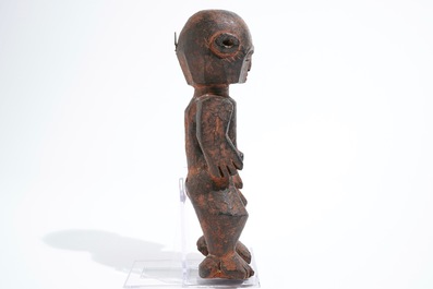 An African carved wood "Ofika" figure, Lilwa, Mbole, Congo, 1st half 20th C.