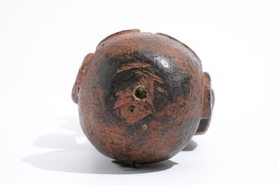 An African carved wood "Ofika" figure, Lilwa, Mbole, Congo, 1st half 20th C.
