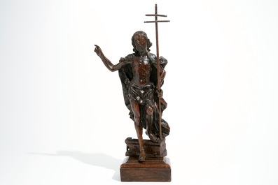 De opstanding van Christus, retabelfragment, eik, Vlaanderen, 16e eeuw