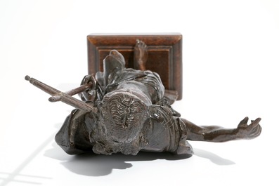 De opstanding van Christus, retabelfragment, eik, Vlaanderen, 16e eeuw