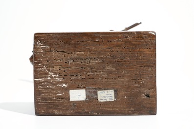 De opstanding van Christus, retabelfragment, eik, Vlaanderen, 16e eeuw