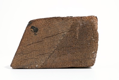Een toeschouwer, retabelfragment, eik, Antwerpen, 16e eeuw