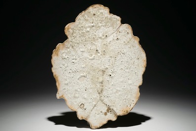 A French faience Rococo plaque, prob. Marseille, 1st half 19th C.