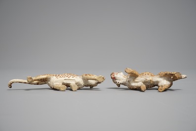 A collection of German elastolin and lineol animal toy figures, Hausser, 1st half 20th C.