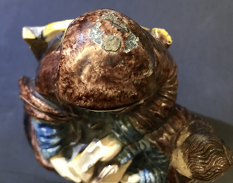 Een groep van een moeder met kind in Palissy-stijl, Frankrijk, 17e eeuw