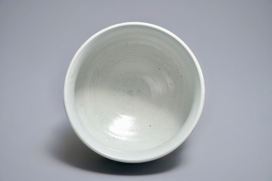 A Chinese doucai censer with figures in a landscape, Chenghua mark, Kangxi