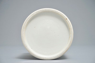 A fine Chinese famille rose brush pot, 19/20th C.