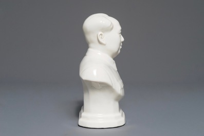 A Chinese Mao Zedong bust, 2nd half 20th C.