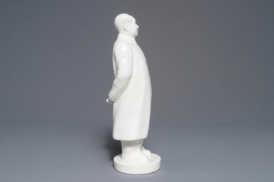 A tall Chinese figure of Mao Zedong standing, 2nd half 20th C.