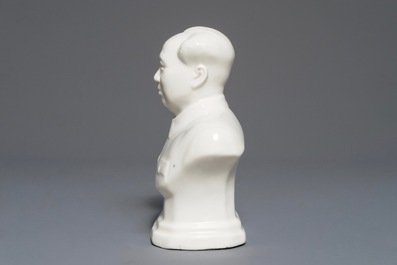 A Chinese Mao Zedong bust, 2nd half 20th C.