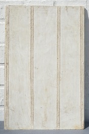 A large Chinese qianjiang cai landscape plaque, 20th C.