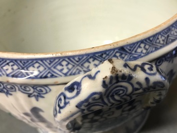 A Chinese famille rose tureen and cover, Qianlong