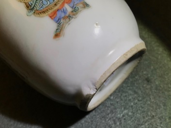 Un lot vari&eacute; en porcelaine de Chine famille rose, 19&egrave;me