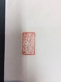 Un grand album chinois de peintures de branches fleuries, 19/20&egrave;me