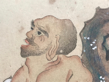 Een Chinees album met tekeningen, 19/20e eeuw