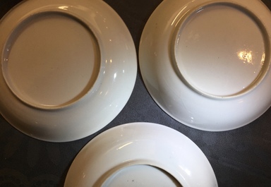A Chinese famille rose mandarin tea service, Qianlong