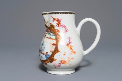 Une verseuse en porcelaine de Chine famille rose, Yongzheng