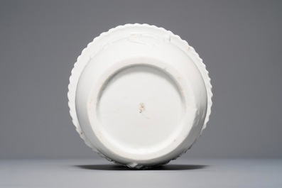 A Chinese Dehua blanc de Chine jardini&egrave;re with applied design, Transitional period