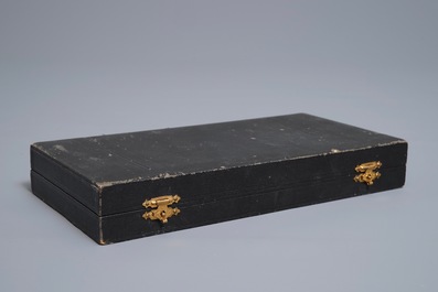 Four Chinese silver, jade and kingfisher feather ornaments, 19/20th C.