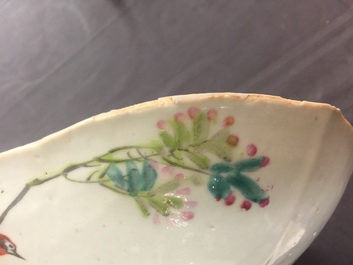 Four Chinese qianjiang cai wares, 19/20th C.