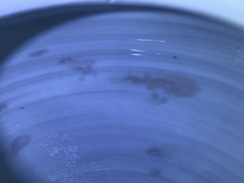 A fine Chinese blue and white ginger jar, Kangxi