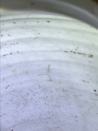 Un pot &agrave; gingembre en porcelaine de Chine bleu et blanc, Kangxi