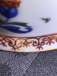 Drie ronde Chinese dekselterrines van het servies van Koning Lodewijk XV van Frankrijk, Yongzheng, ca. 1732