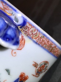 Drie ronde Chinese dekselterrines van het servies van Koning Lodewijk XV van Frankrijk, Yongzheng, ca. 1732