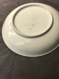 A lot of 33 Chinese famille rose cups and 27 saucers, Yongzheng/Qianlong