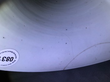 Un vase de forme yenyen en porcelaine de Chine famille verte, Kangxi