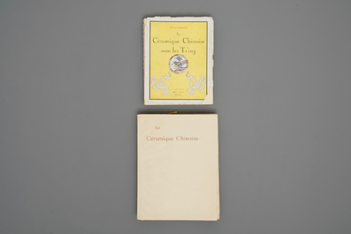 Cinq oeuvres sur les porcelaines de Chine, incl. Grandidier (1894) et van Goidsenhoven (1936)