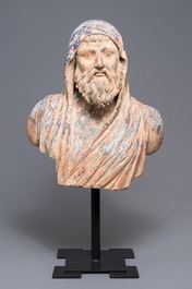 A terracotta bust 'after the antique', Italy, 17/18th C.