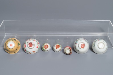 Een diverse collectie Chinees porselein, 19e eeuw en Republiek