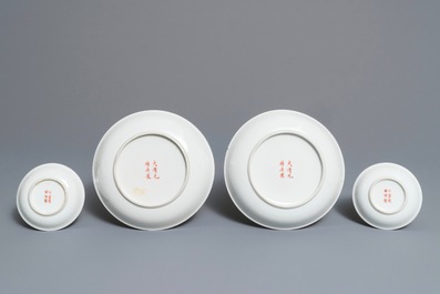 Een diverse collectie Chinees porselein, 19e eeuw en Republiek