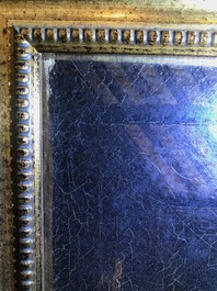Tingqua (Canton, ca. 1809-1870): Theesc&egrave;ne in de stal, olie op doek, gesign. r.o.