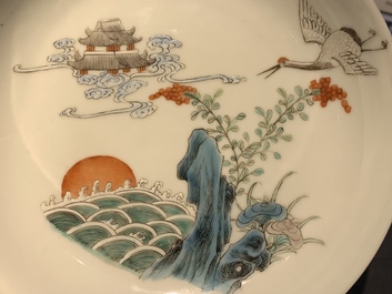 Een diverse collectie Chinees porselein, 19e eeuw en Republiek
