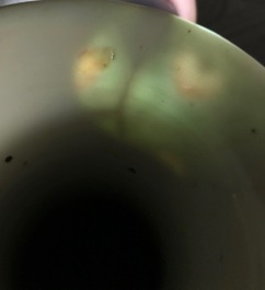 Une paire de vases en porcelaine de Chine famille verte, Kangxi